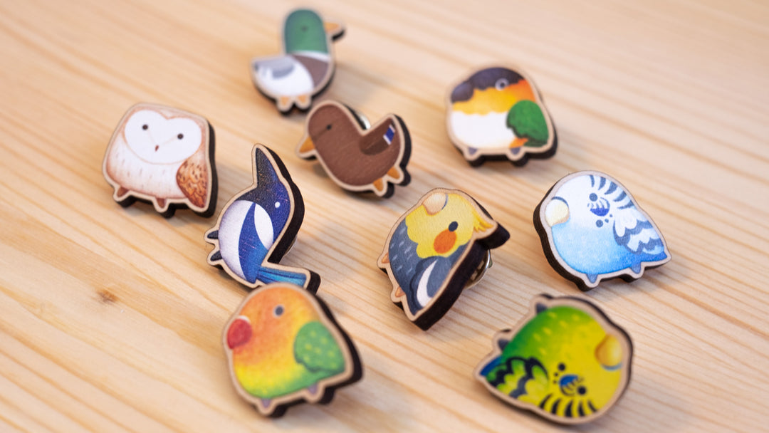 Bird Pins
