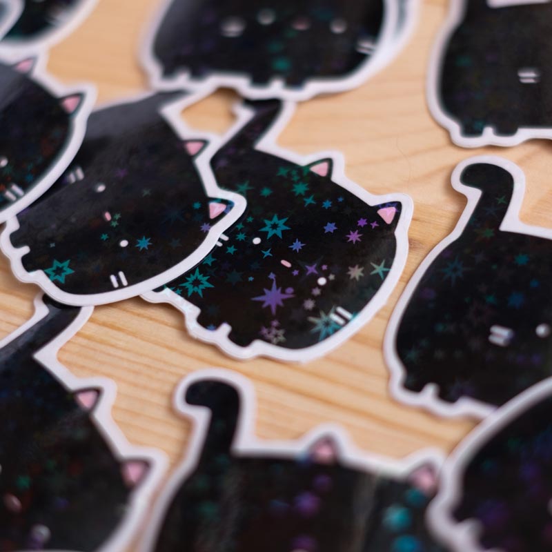 Die-cut stickers