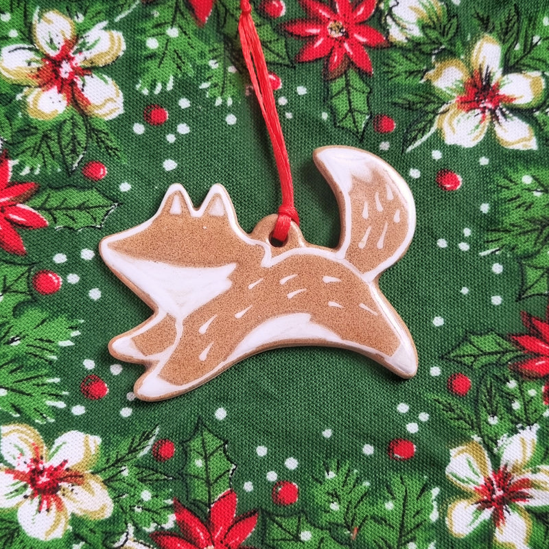 Ornament - gingerbread fox