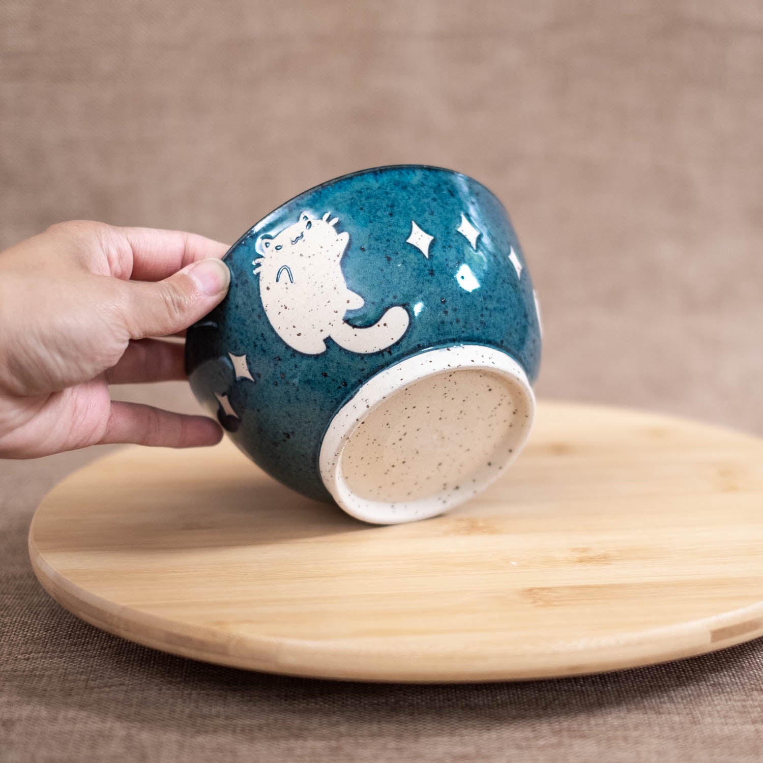 Bowl - Luna cat, no. 88