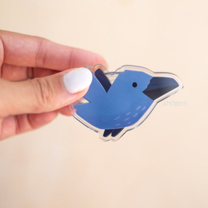 Snack Bag Clip - Crow