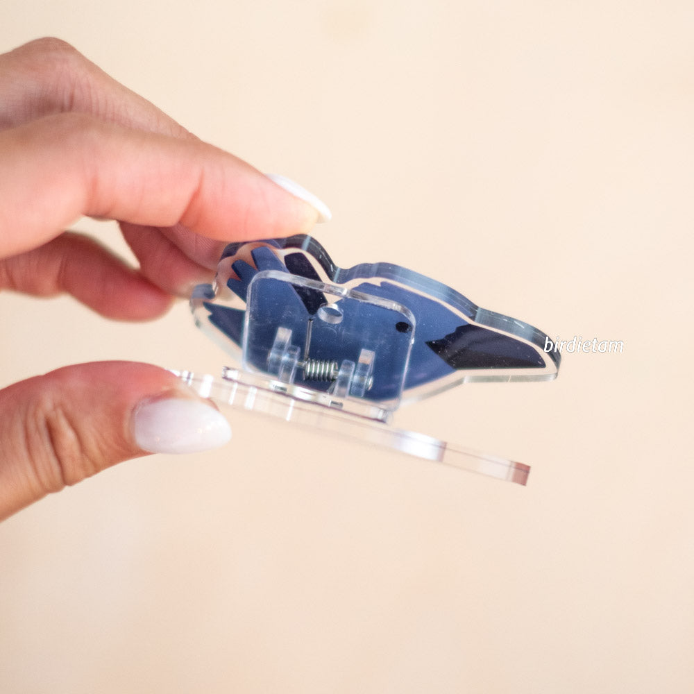 Snack Bag Clip - Crow
