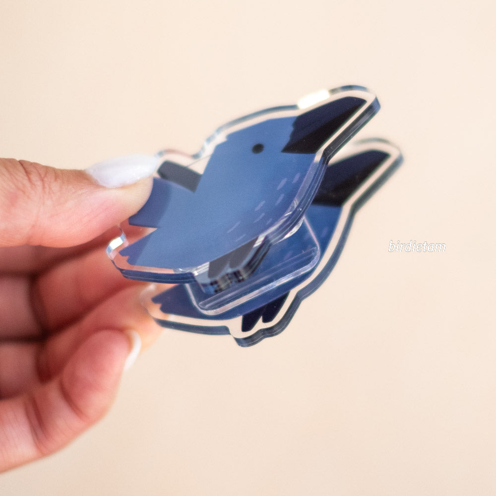 Snack Bag Clip - Crow