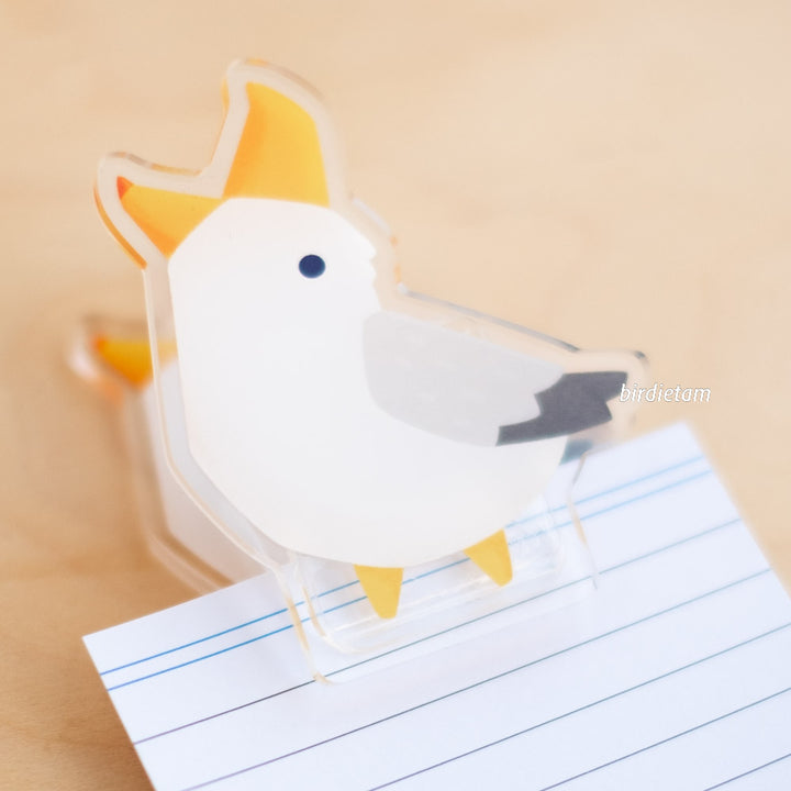 Snack Bag Clip - Seagull
