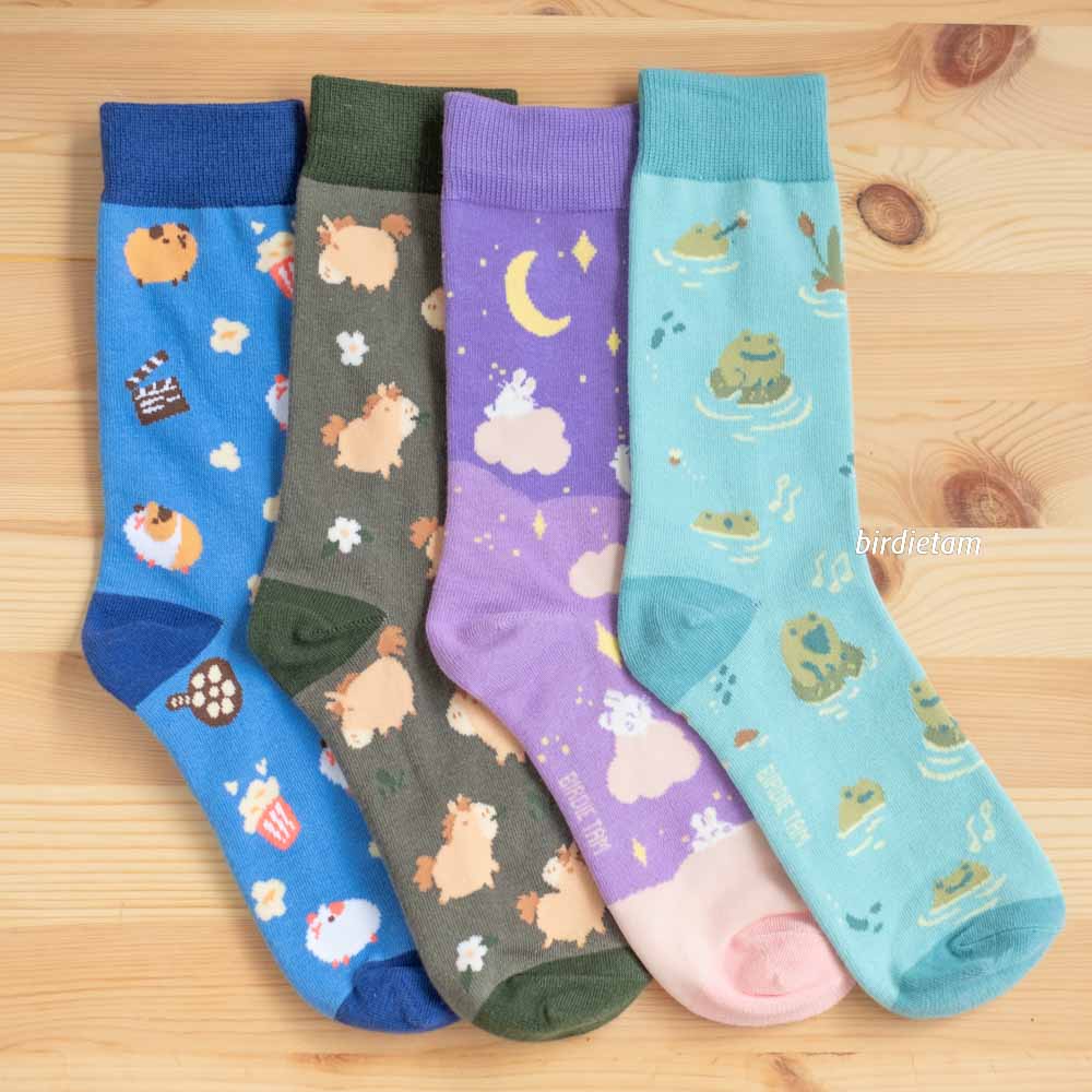 Sock Bundle - For the Animal Lovers (4 pairs of socks)