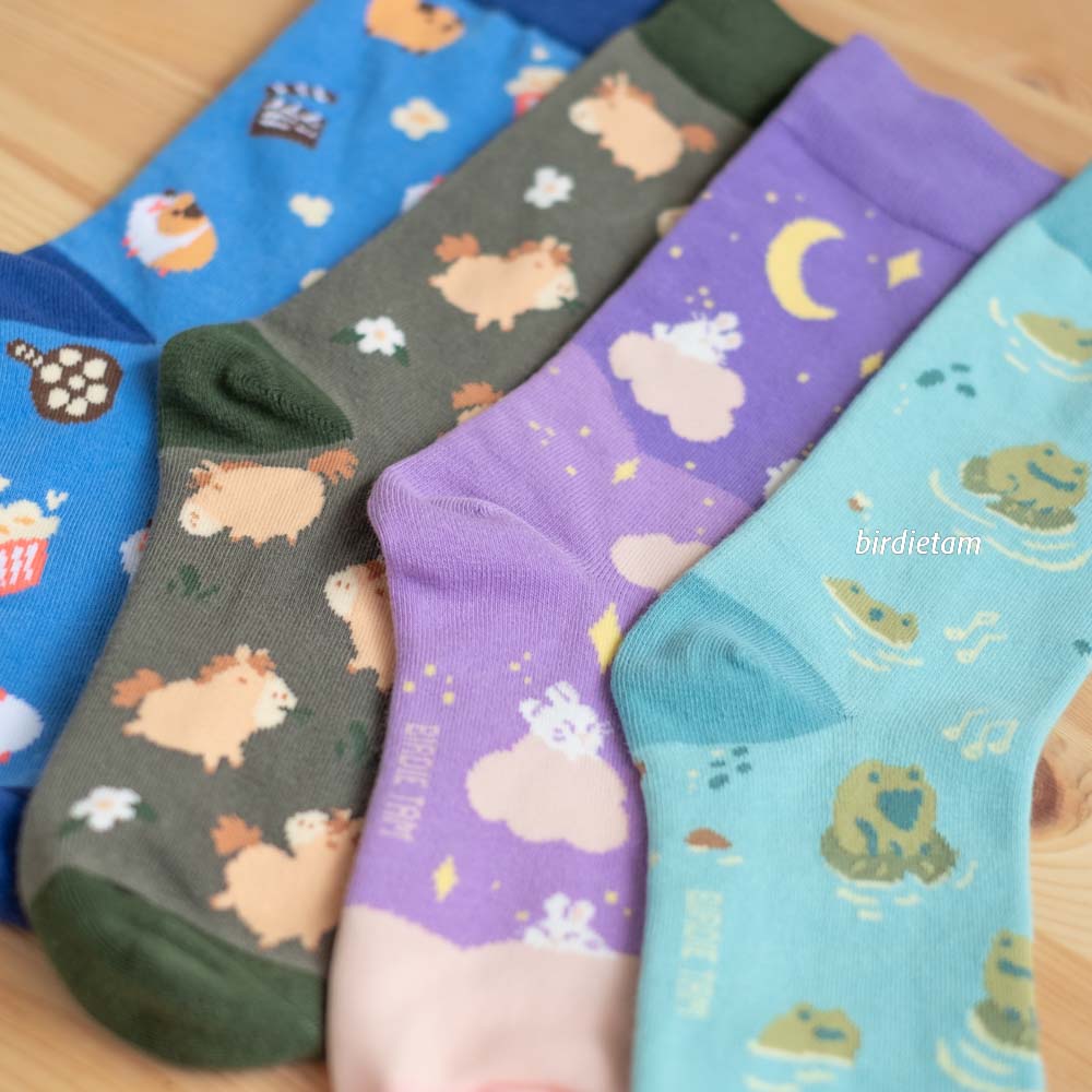 Sock Bundle - For the Animal Lovers (4 pairs of socks)