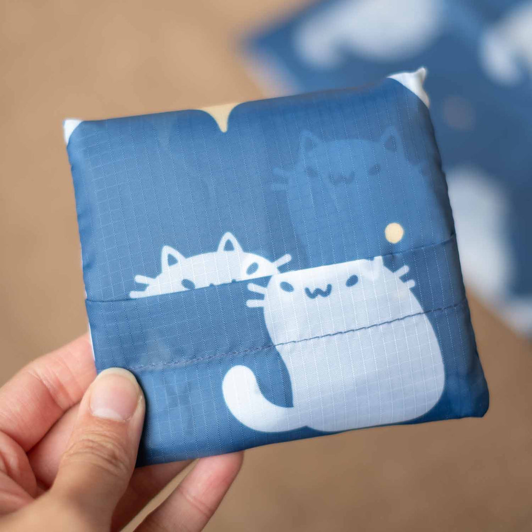 Foldable Bag - Starry Luna Cats