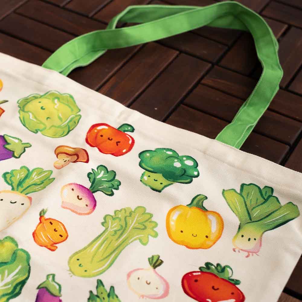 Tote bag (large) - Veggies