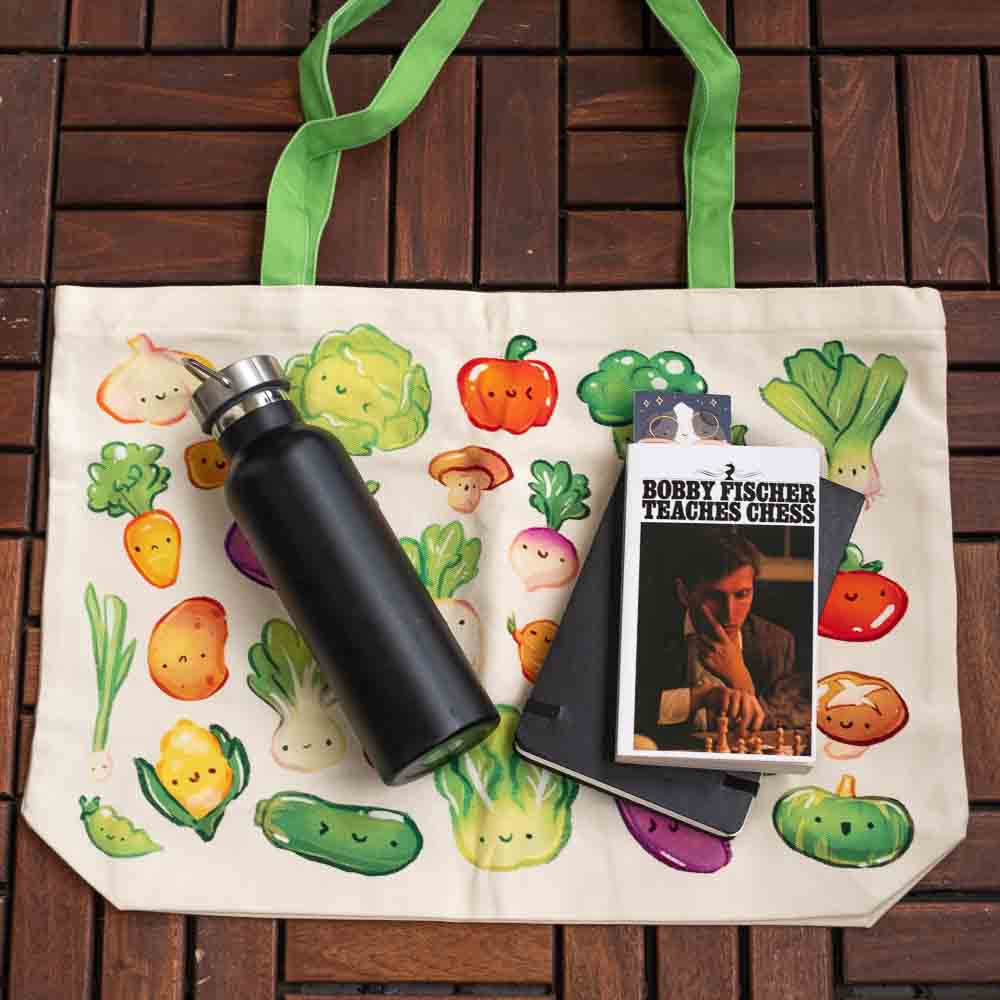 Tote bag (large) - Veggies