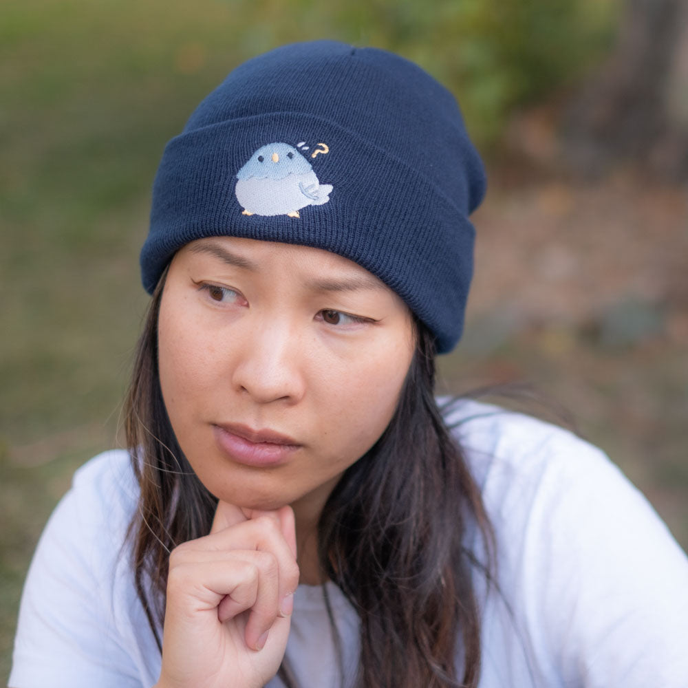 Beanie - Confused pigeon