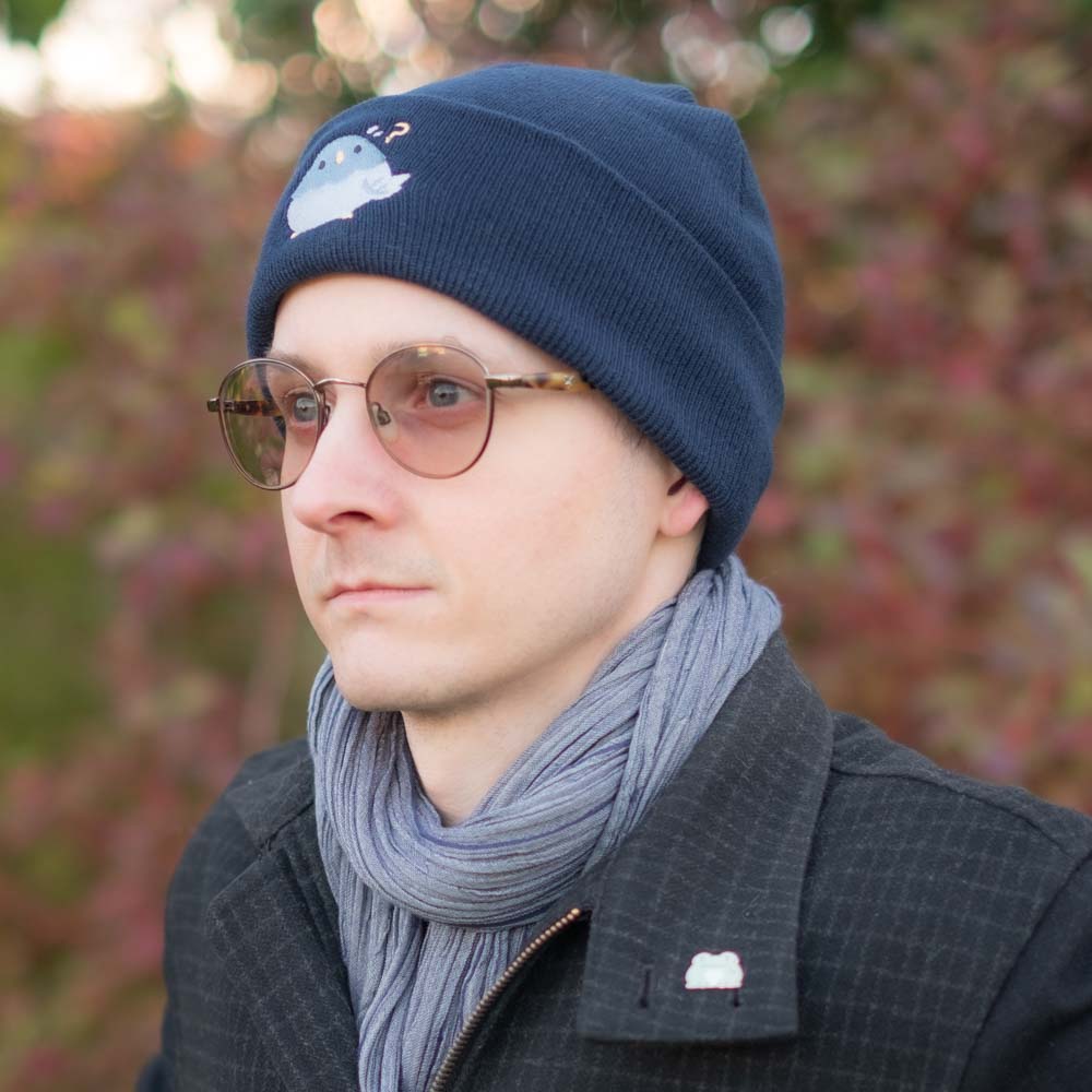 Beanie - Confused pigeon