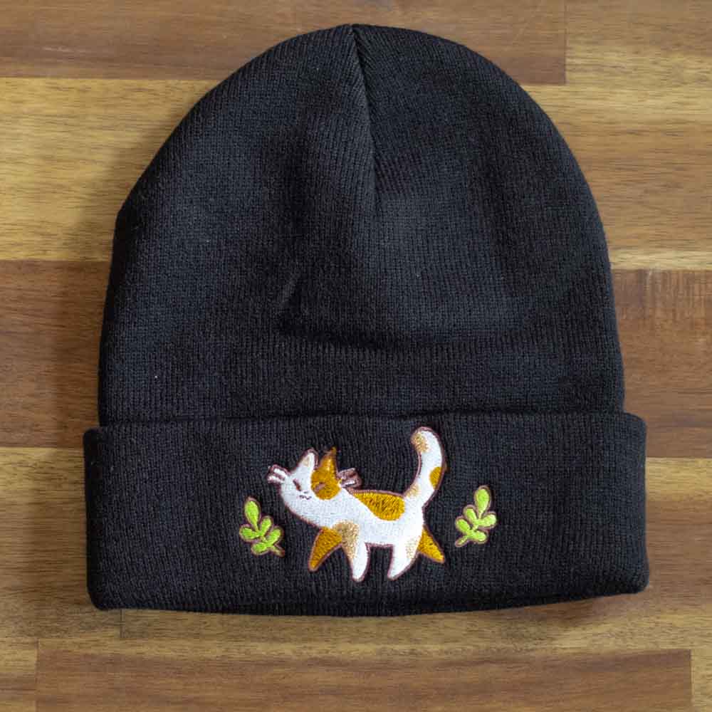 Beanie - Calico, black