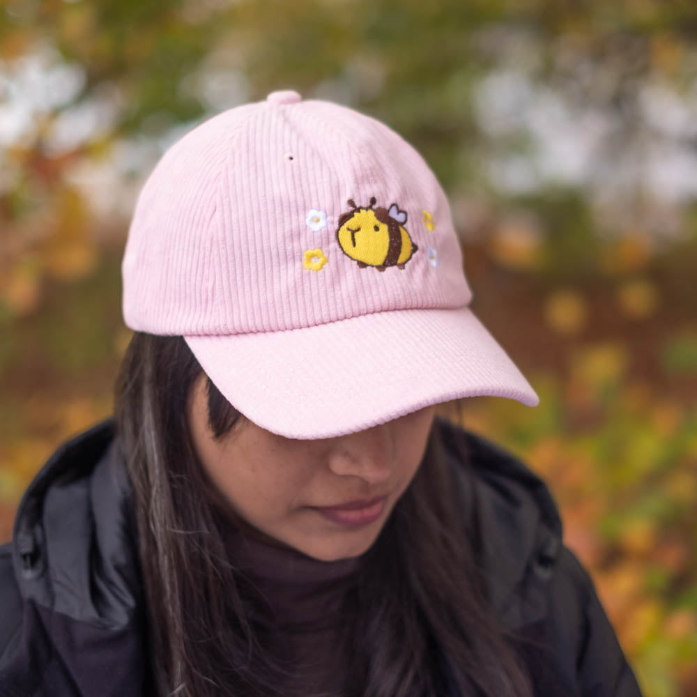 Corduroy cap - Guinea bee