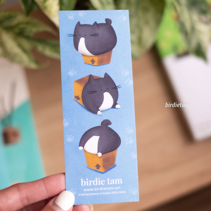 Bookmark - Cat in a box