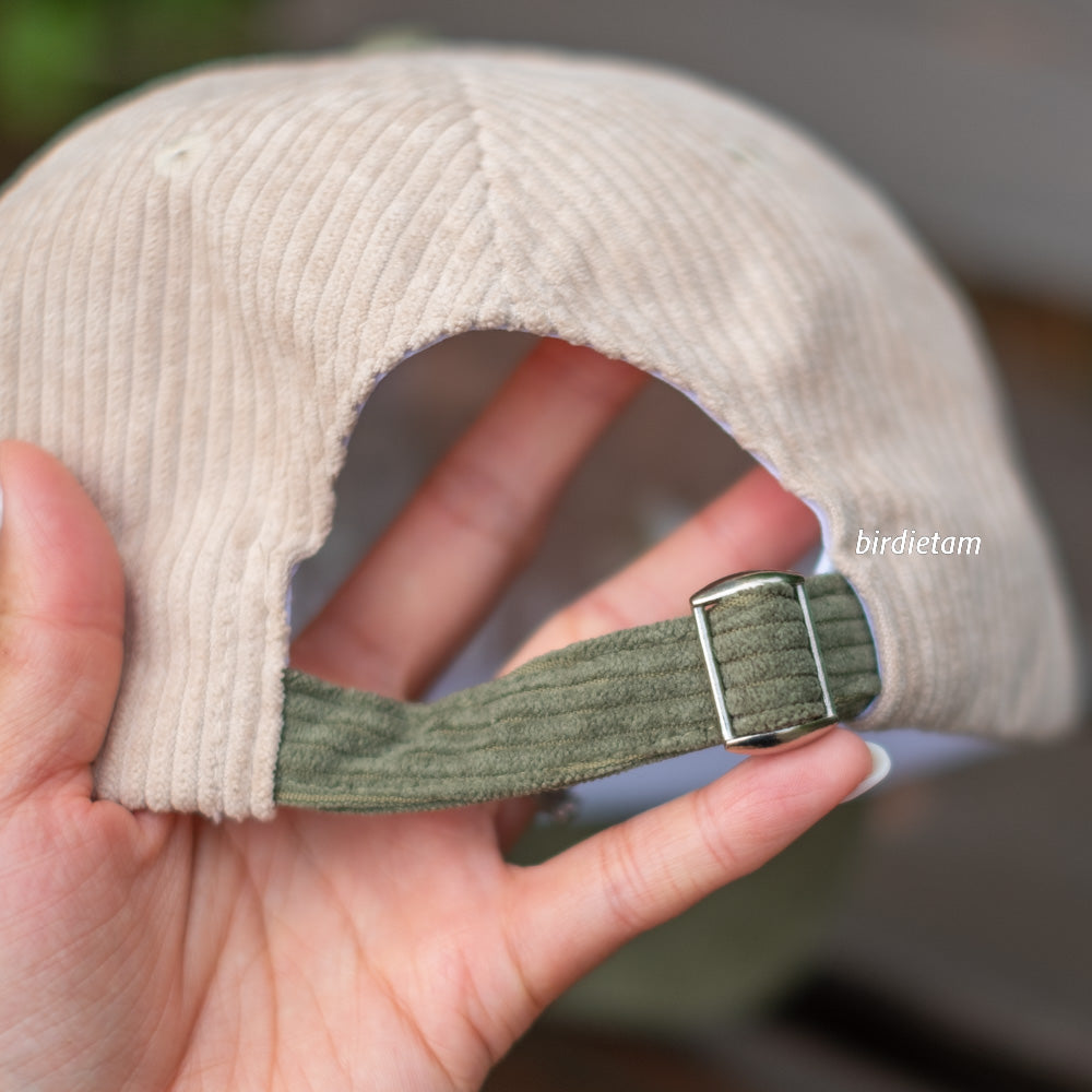 Corduroy cap - Surprised duck