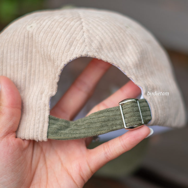 Corduroy cap - Surprised duck