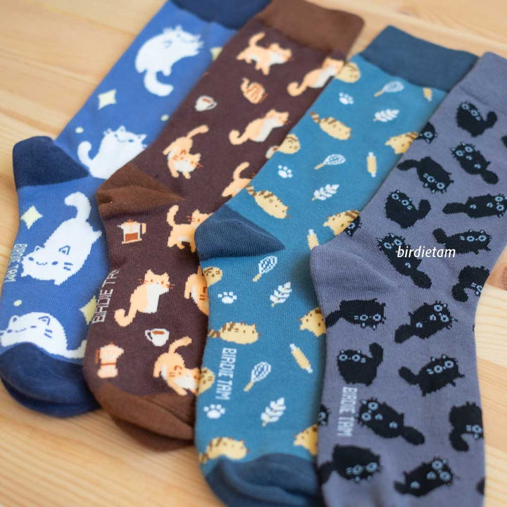 Sock Bundle - Cat Lovers (4 pairs of socks)