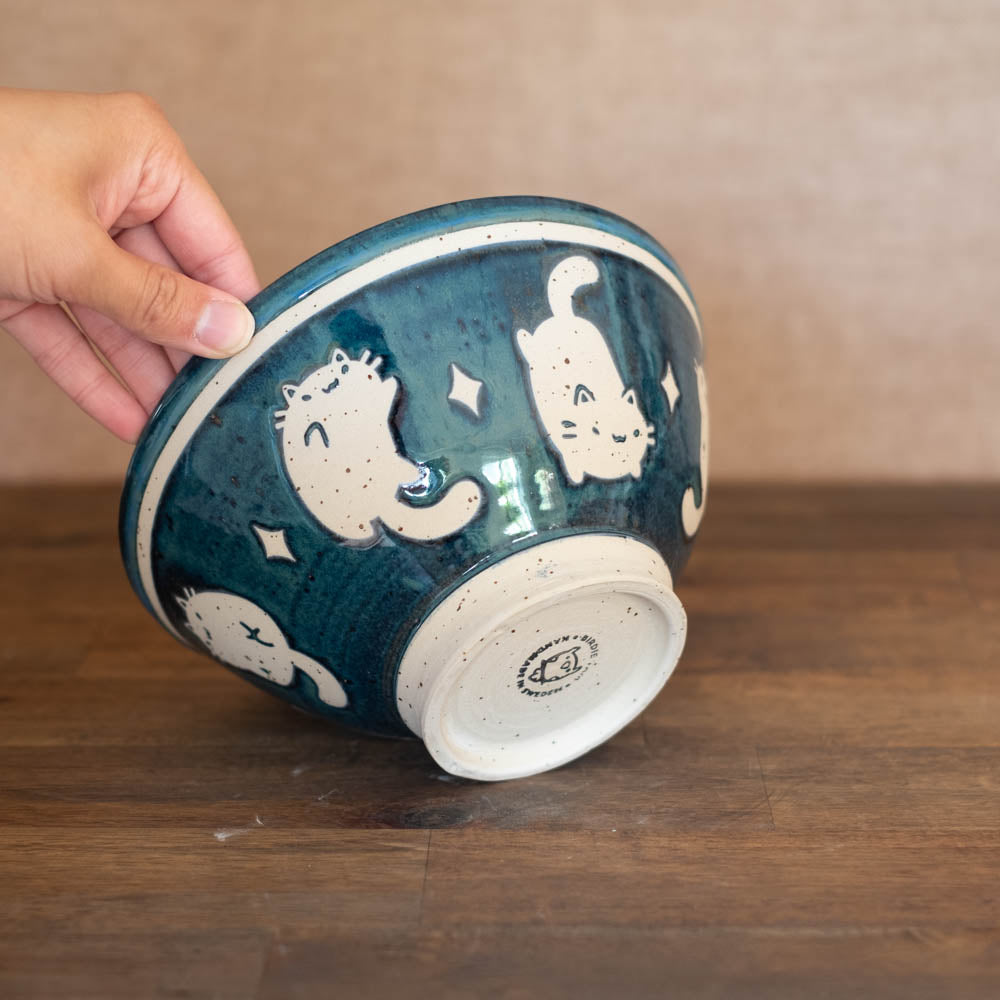 Noodle bowl - Luna cats no. 09