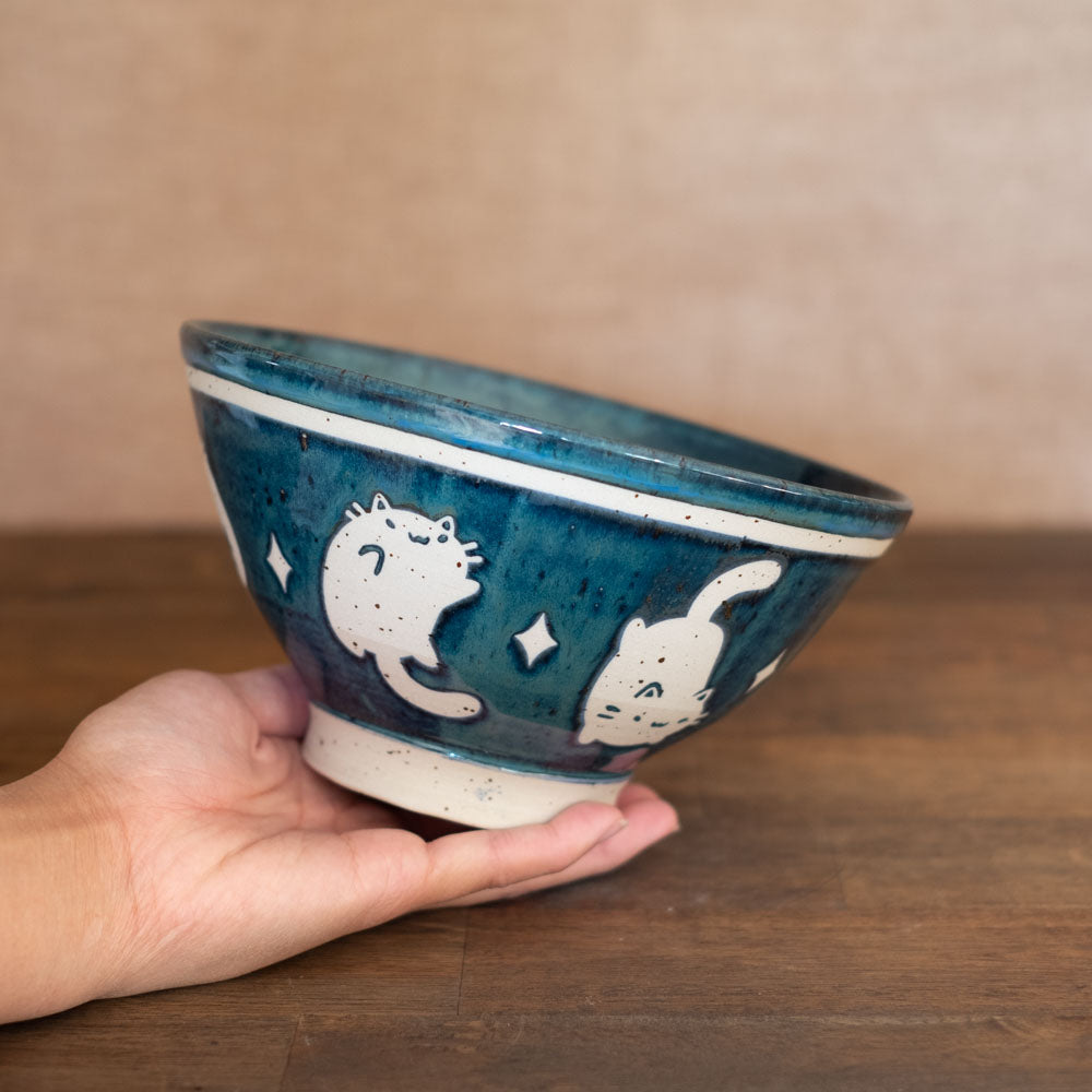 Noodle bowl - Luna cats no. 09