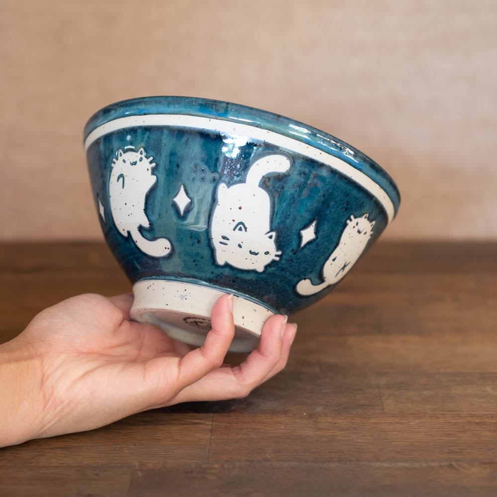 Noodle bowl - Luna cats no. 09