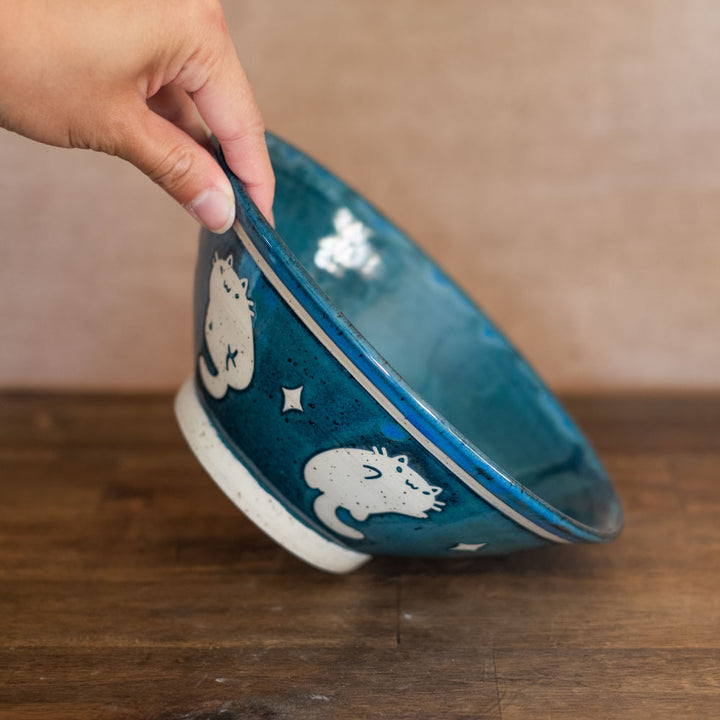 Noodle bowl - Luna cats no. 18
