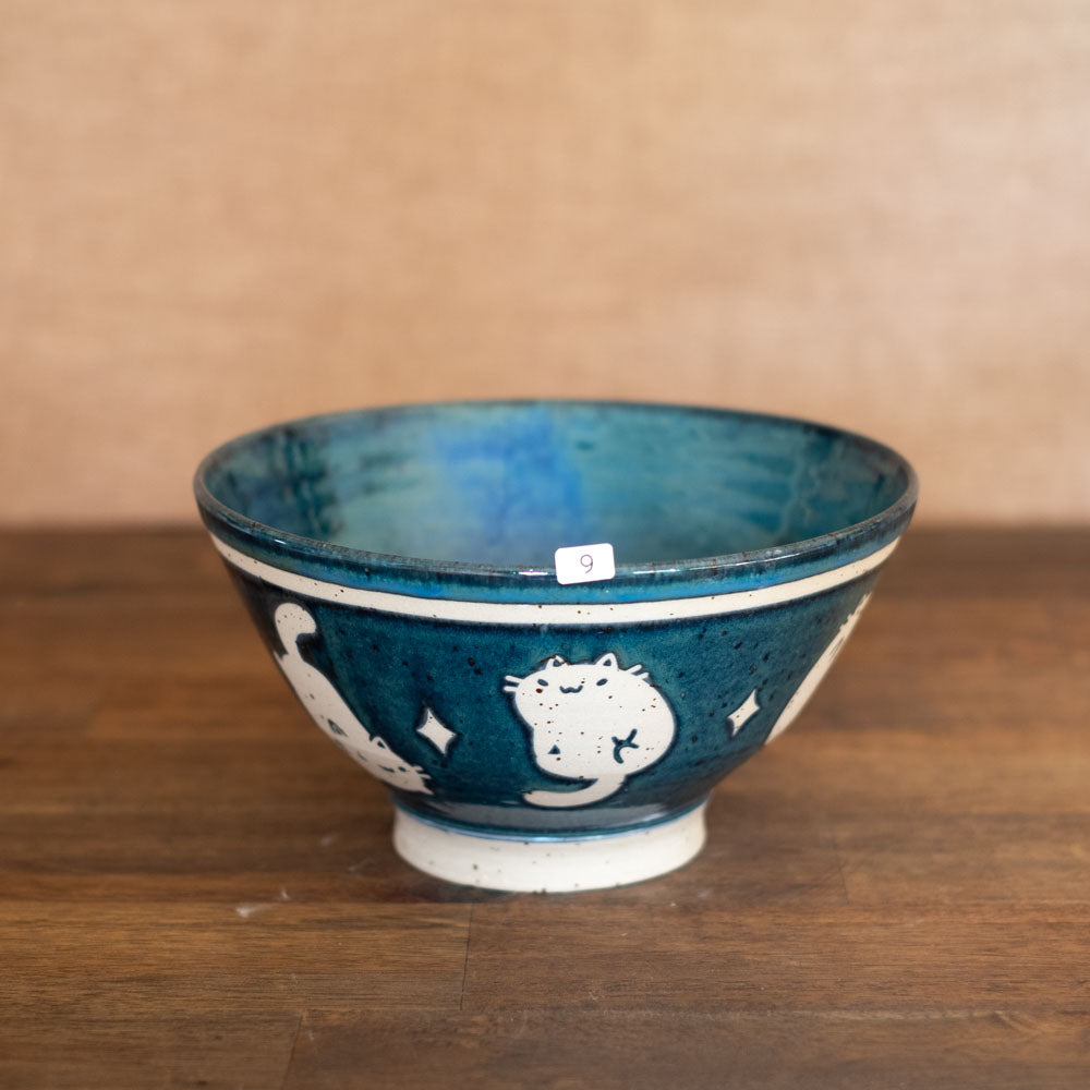 Noodle bowl - Luna cats no. 09