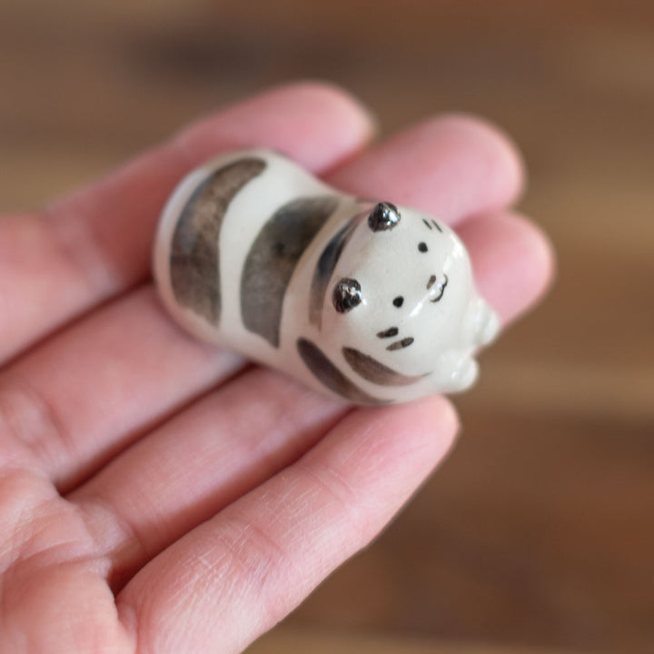 Chopstick rest - Cat, black striped