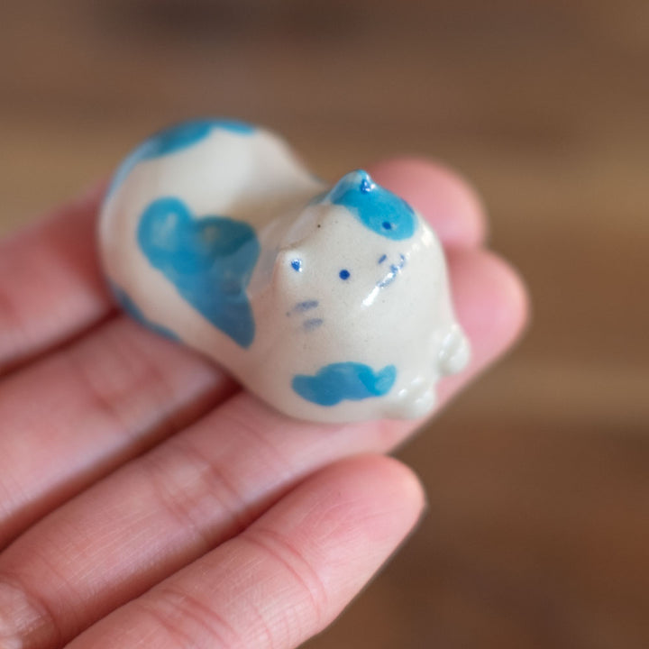 Chopstick rest - Cat, clouds