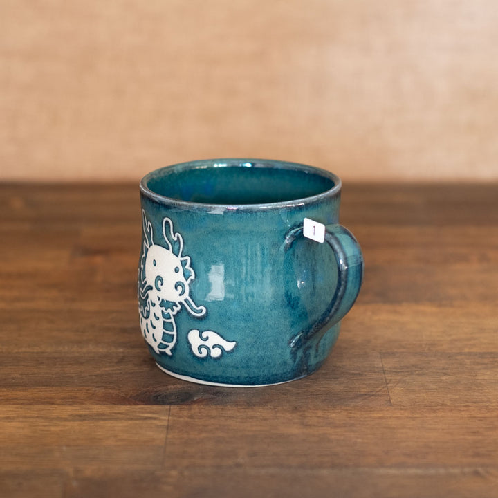 Mug 350 ml - Cobalt Dragon, no. 01