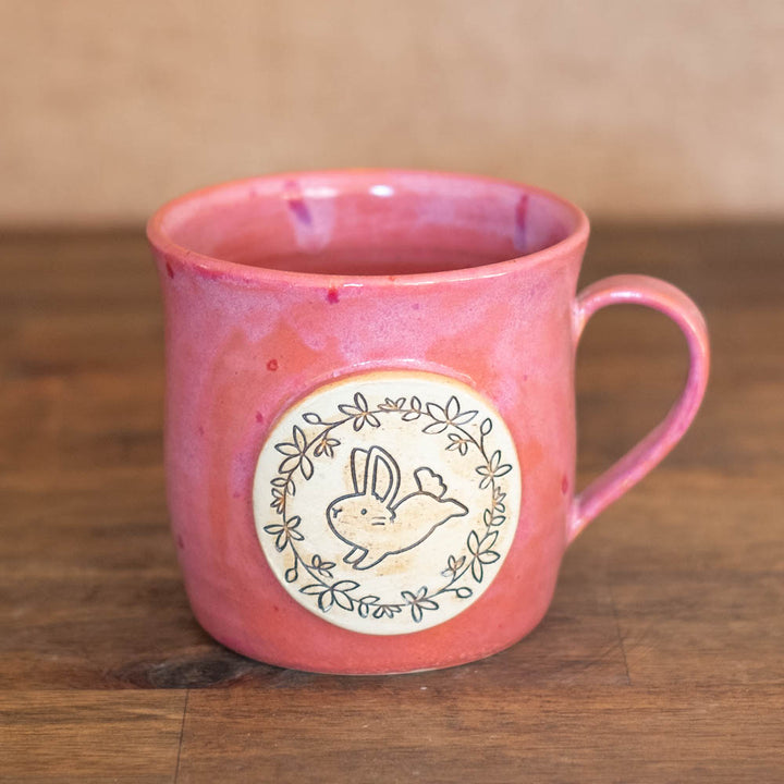Mug 350 ml - Leaping bunny pink, no. 15