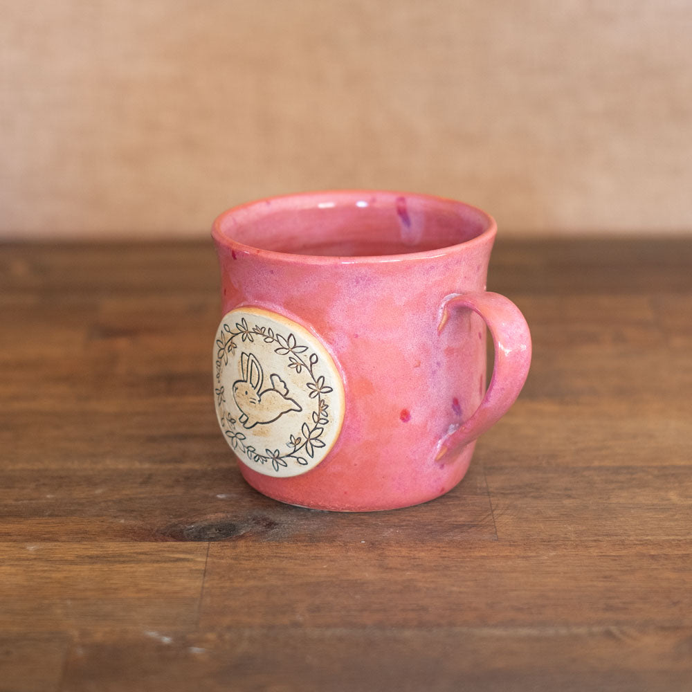 Mug 350 ml - Leaping bunny pink, no. 15