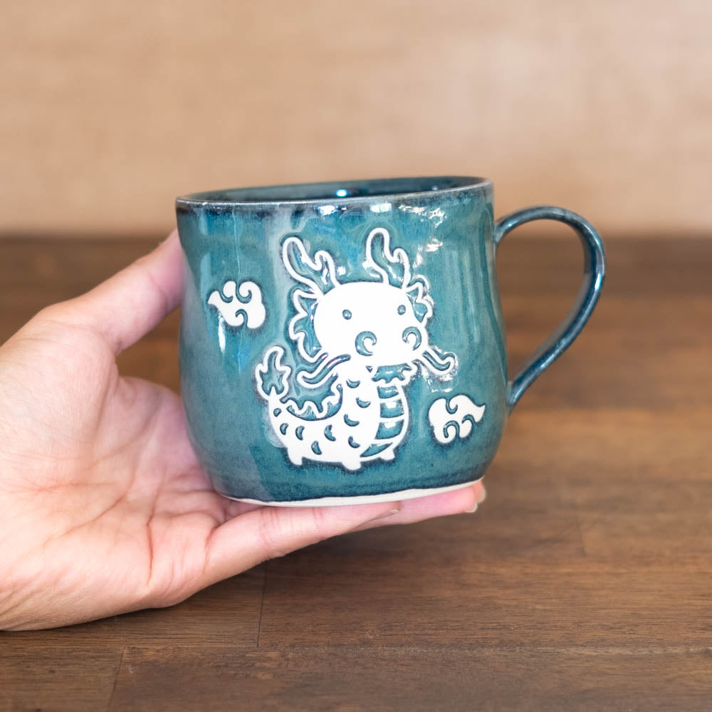 Mug 350 ml - Cobalt Dragon, no. 01