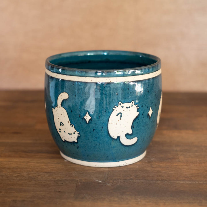 Planter pot (large) - Luna Cats, no. 10