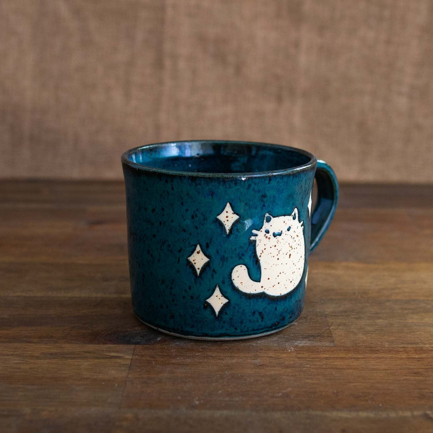 Chill space cat mug - 350 ml (12 oz)