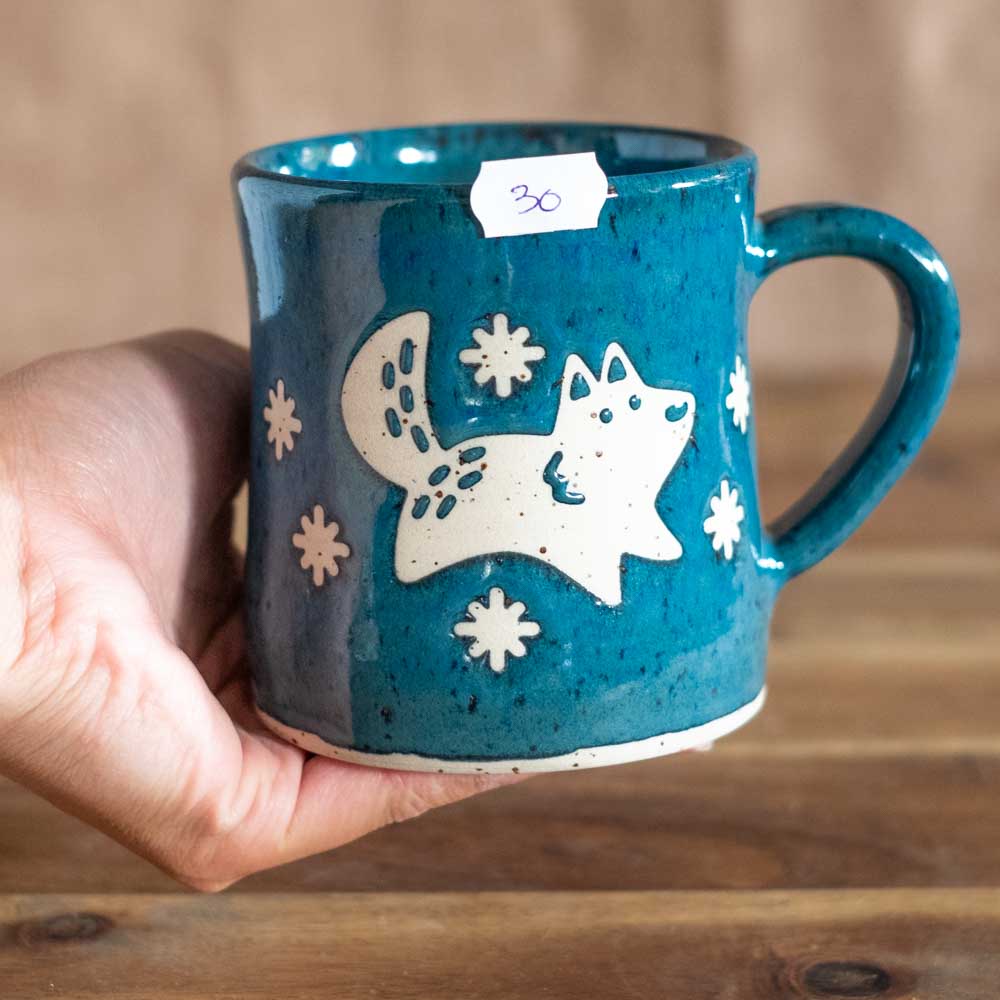 Mug 350 ml - Dakota wolf no. 30