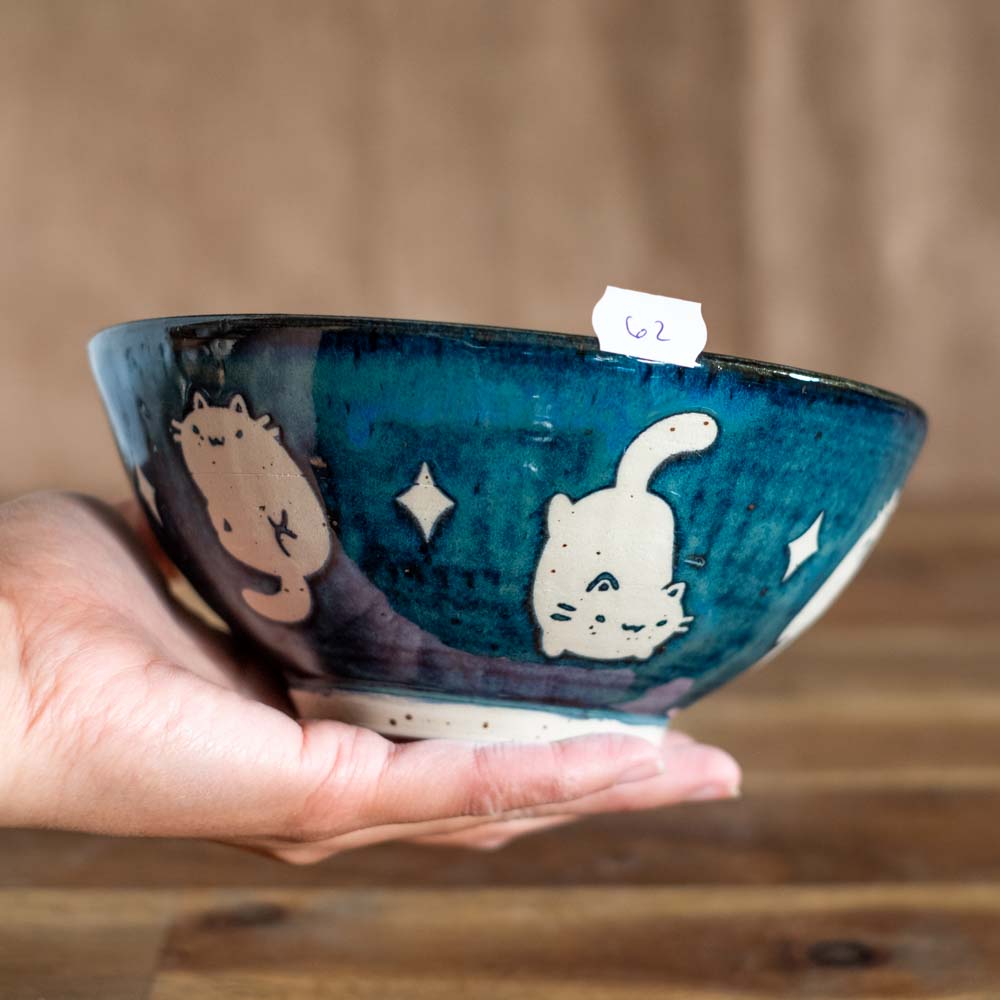 Cereal bowl - Luna cats no. 62