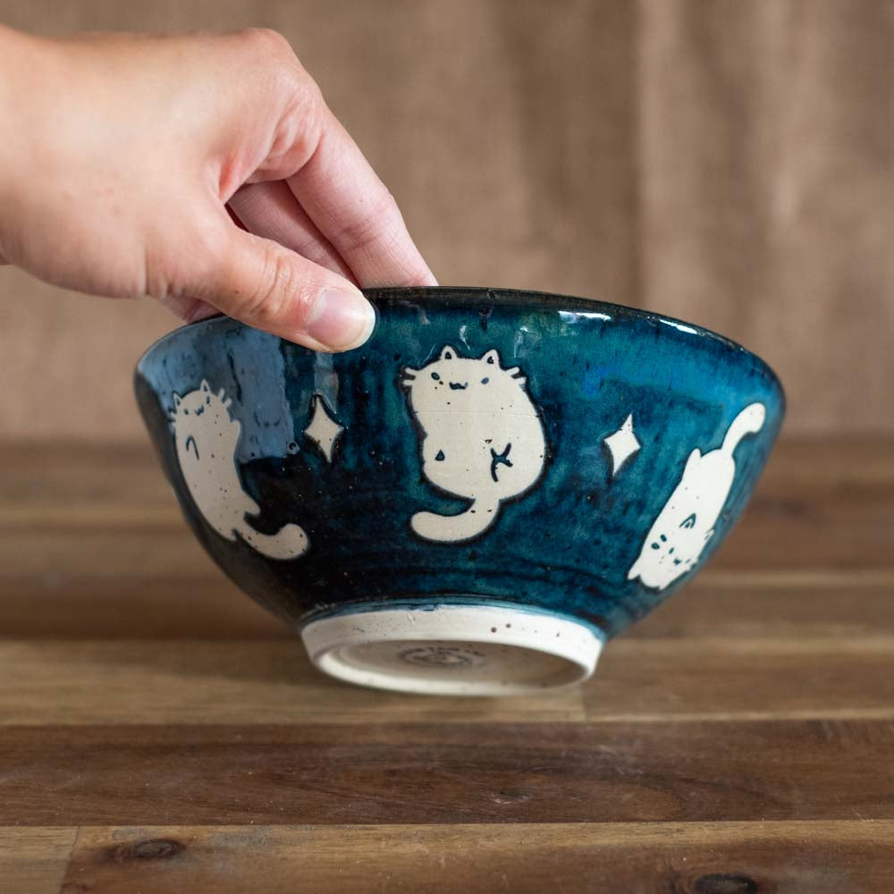 Cereal bowl - Luna cats no. 62