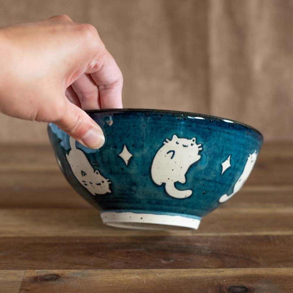 Cereal bowl - Luna cats no. 62