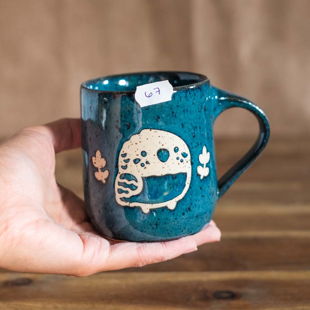 Mug 300 ml - Blue budgie no. 67