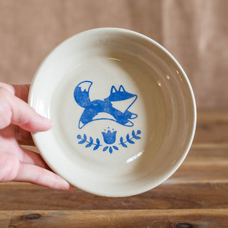 Shallow bowl - Tulip fox no. 76