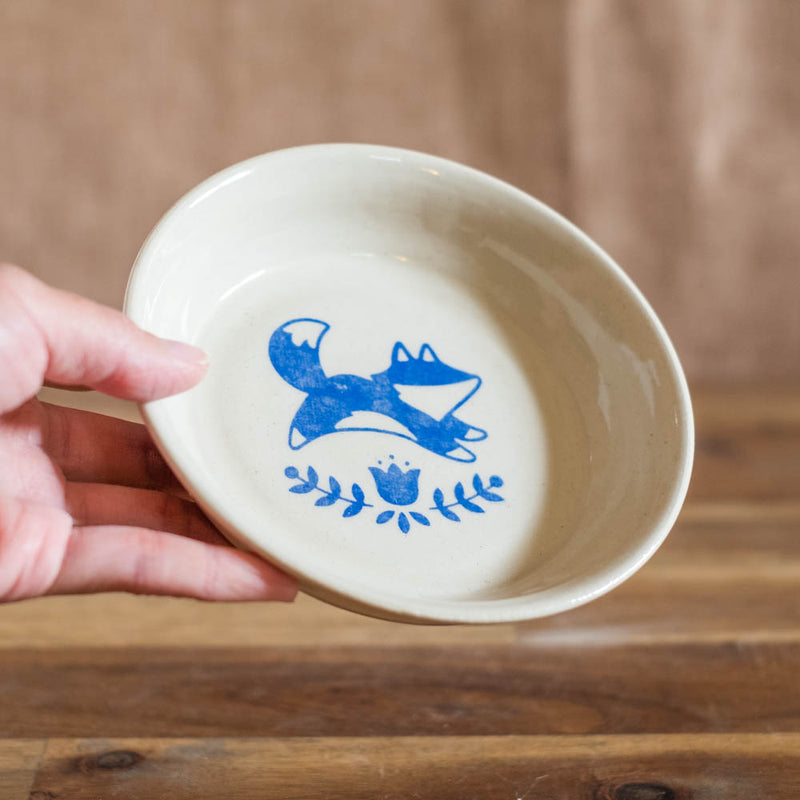 Shallow bowl - Tulip fox no. 77