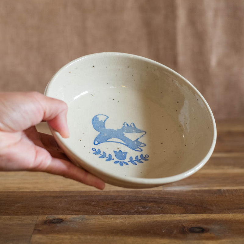 Shallow bowl - Tulip fox no. 78