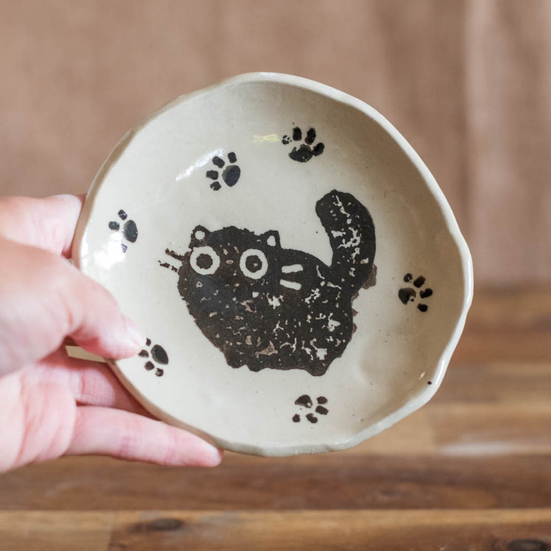 Trinket dish - Black cat no. 84