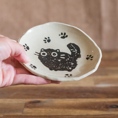 Trinket dish - Black cat no. 84