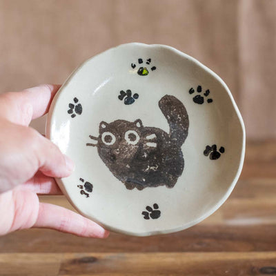 Trinket dish - Black cat no. 85