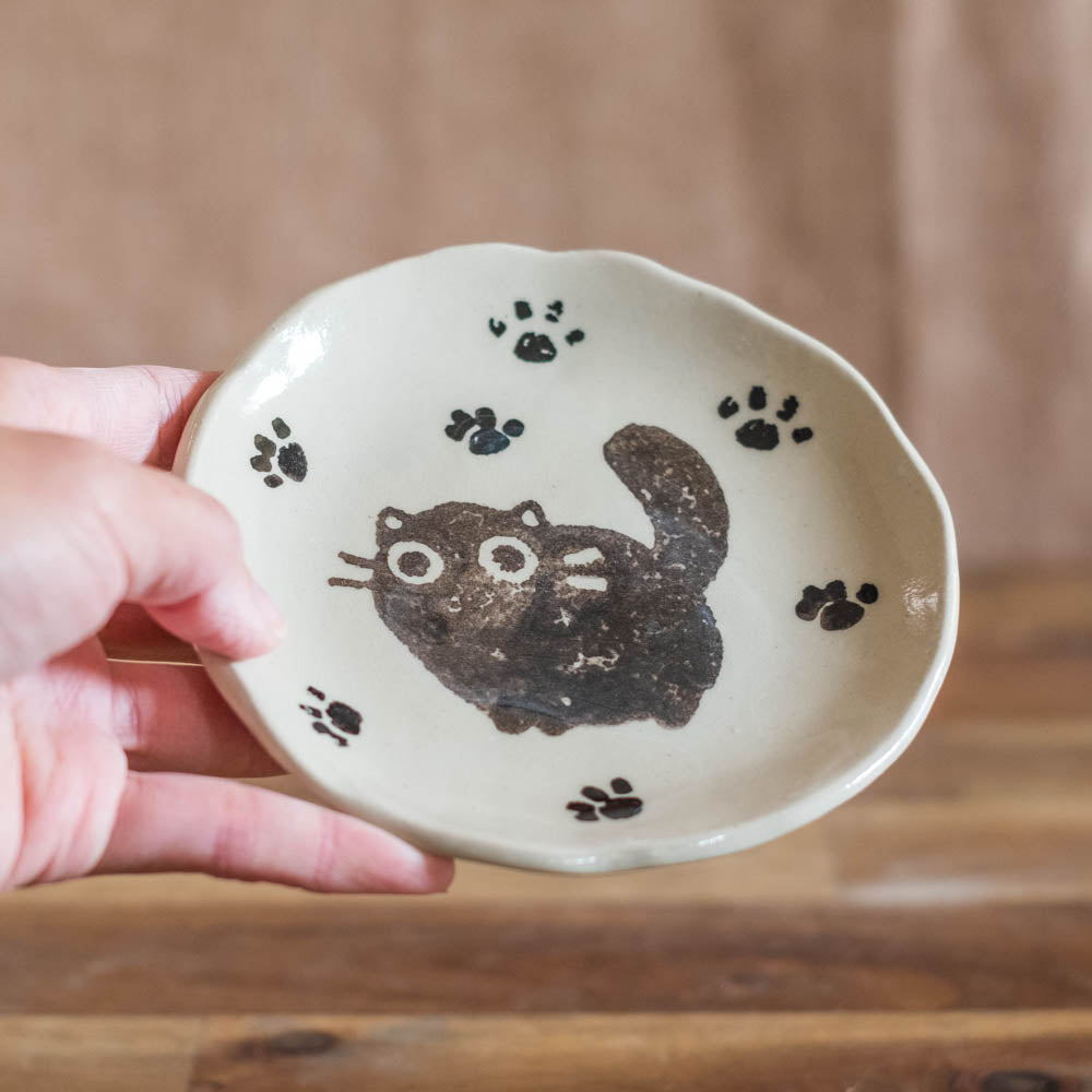 Trinket dish - Black cat no. 85