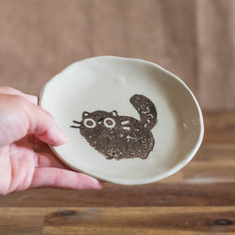 Trinket dish - Black cat no. 86