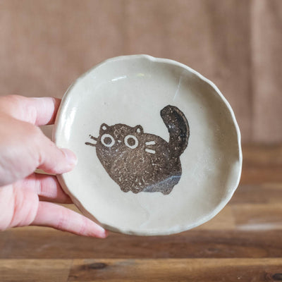 Trinket dish - Black cat no. 87