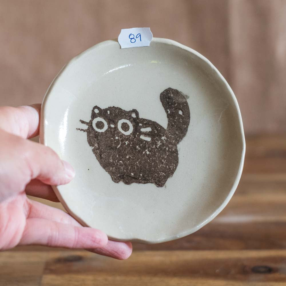 Trinket dish - Black cat no. 89