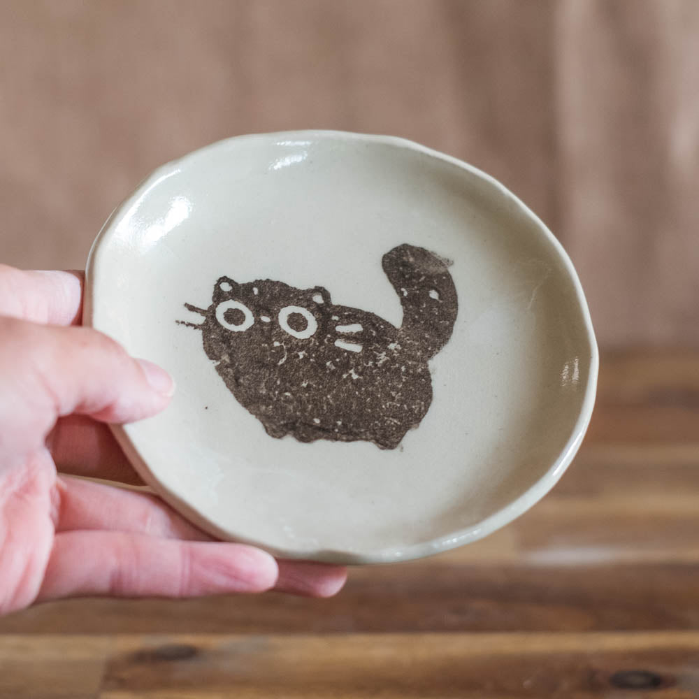 Trinket dish - Black cat no. 89